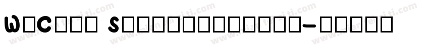 WeChat Sansdroidsans字体转换